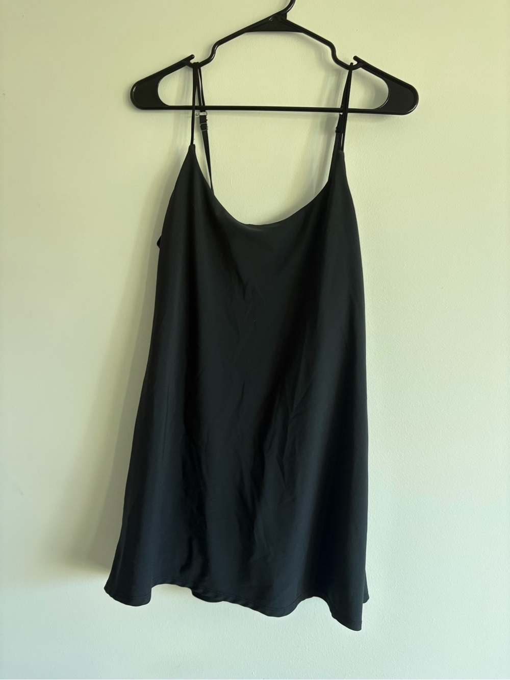 Abercrombie & Fitch Black Mini Slip Dress with Spaghetti Straps
